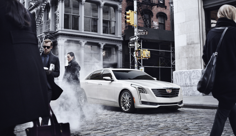 CT6 — это представитель абсолютно новой модельной гаммы Cadillac
