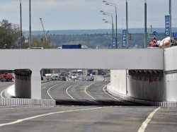 Более 100 км дорог построено в Москве в 2016 году