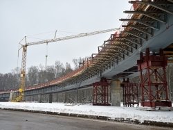 Около 80 км дорог начнут строить в Новой Москве в 2017 году