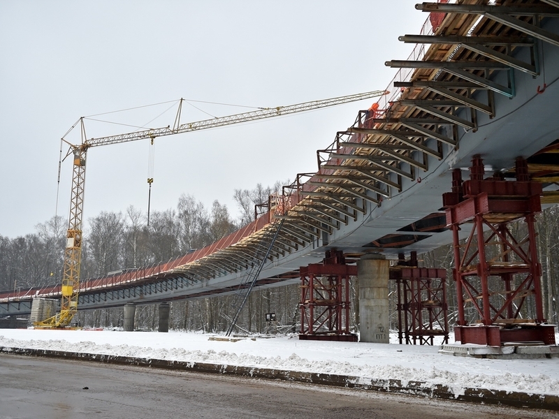 Около 80 км дорог начнут строить в Новой Москве в 2017 году