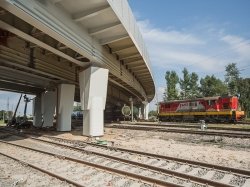 В этом году в столице откроется новый автомобильный путепровод