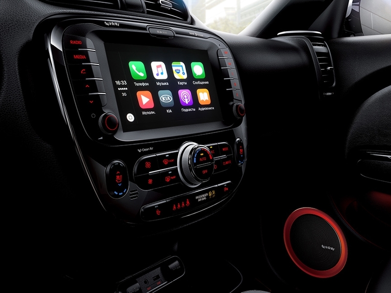 Некоторые модели KIA в России получат поддержку Android Auto и Apple CarPlay