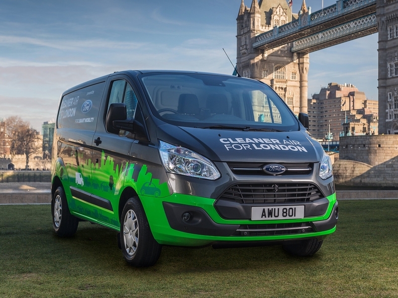 Гибридные Ford Transit Custom будут тестироваться в Лондоне