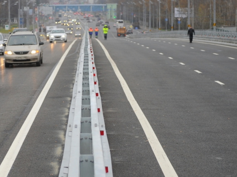 В Москве начали строить новую разворотную эстакаду