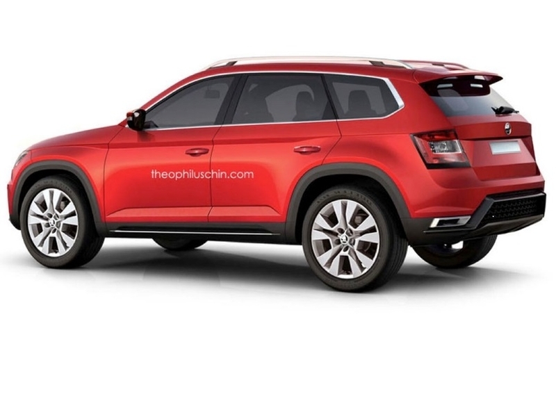 Skoda Yeti New — первое компьютерное фото