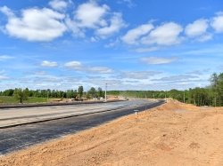 Дорога от Боровского шоссе до деревни Ботаково будет готова в июне