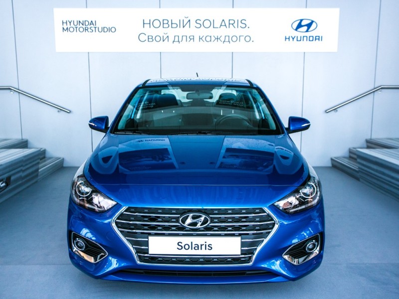 Новый Hyundai Solaris представлен в Москве