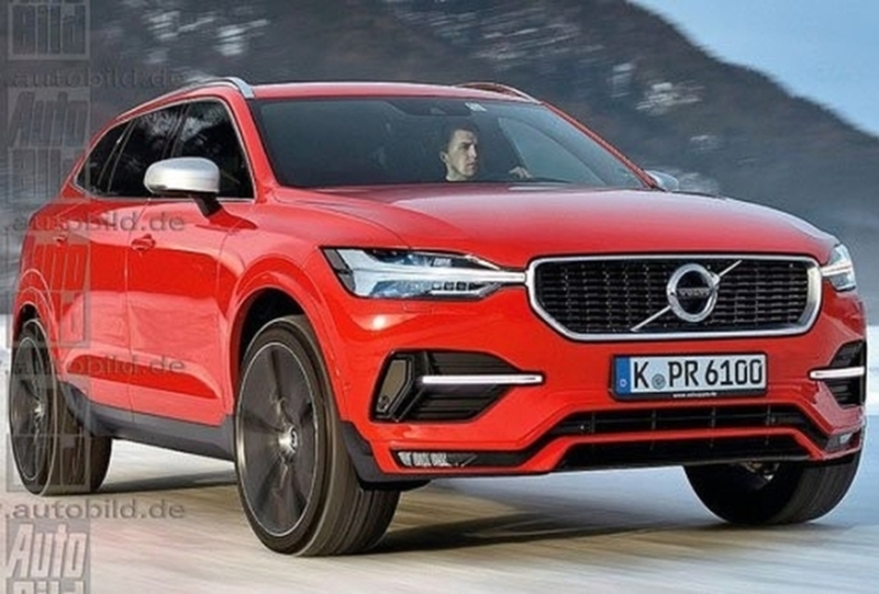 Компьютерное изображение нового Volvo XC60