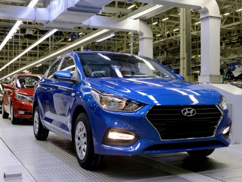 В РФ началось производство нового Hyundai Solaris
