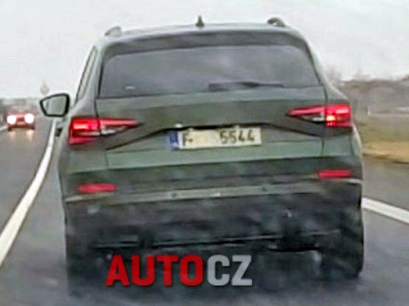 Skoda Yeti New — первые шпионские фото
