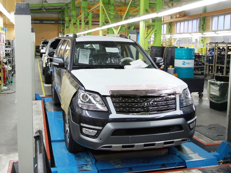 На АВТОТОРе стартовало производство обновленного KIA Mohave