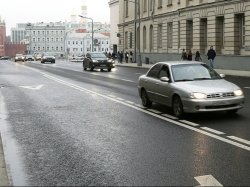 Выделенная полоса на Воздвиженке в Москве заработает с 1 апреля
