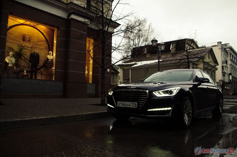 В дорогих квартал G90 выглядит своим