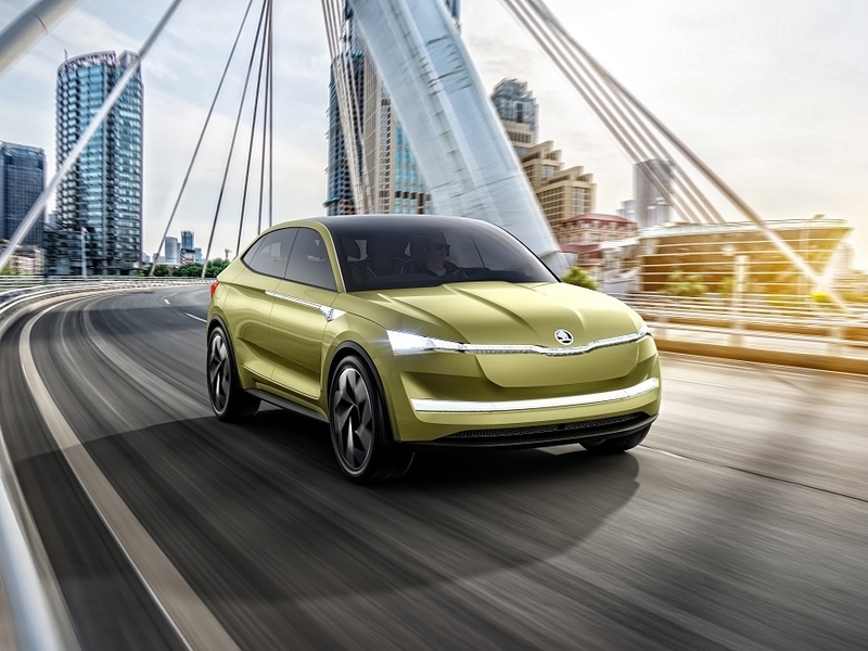 Skoda Vision E: Качественные фото