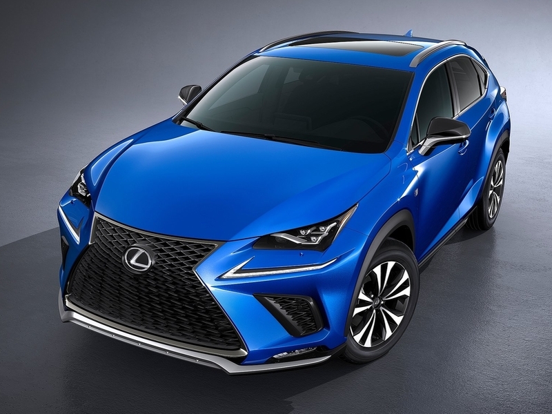 Обновленный Lexus NX — официальные фото