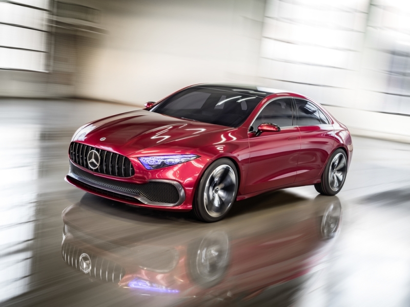 Mercedes-Benz Concept A Sedan представлен в Шанхае