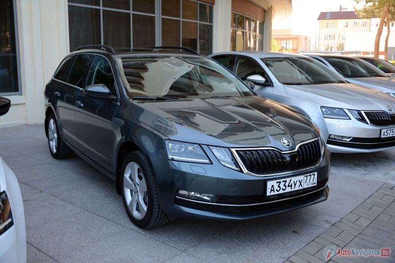 Обновленная Skoda Octavia 2017: больше, чем новые фары