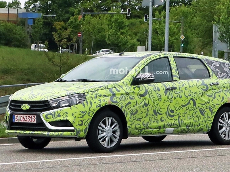 Универсал Lada Vesta замечен на тестах