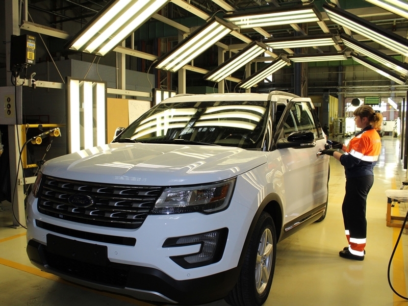 На российском заводе Ford введены новые этапы контроля качества