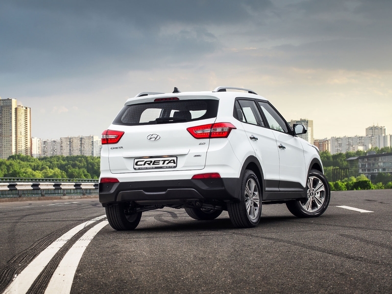 В России продано 45 000 кроссоверов Hyundai Creta