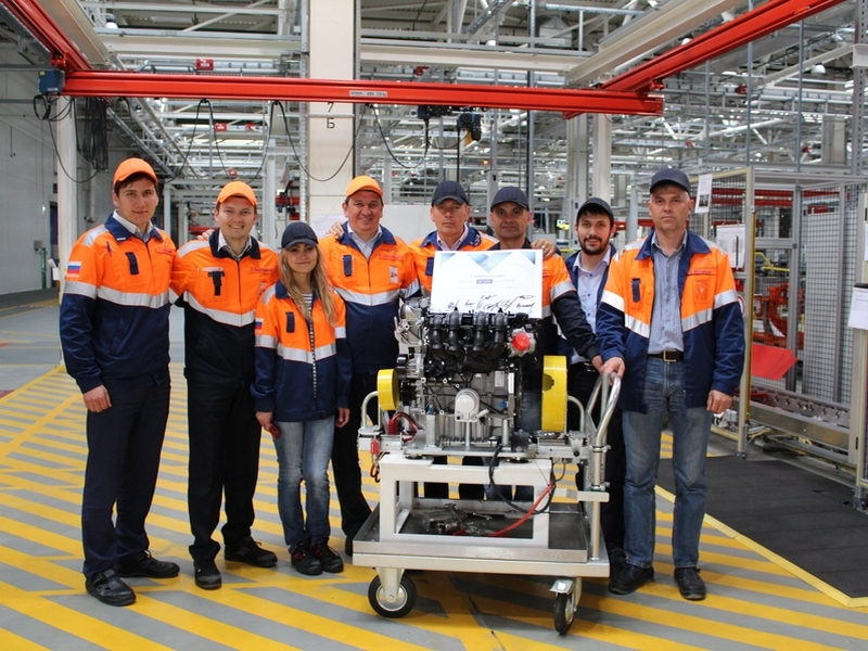 В России выпущен 30-тысячный двигатель Ford