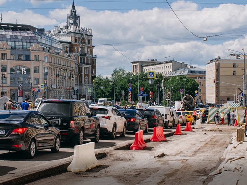 На четырех бульварах Москвы будет ограничено движение