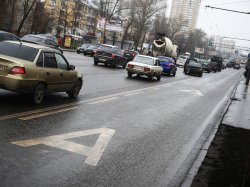 Выделенные полосы могут появиться на всех центральных улицах Москвы