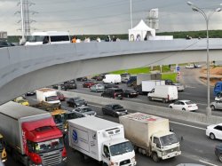 С начала года в Москве введено в эксплуатацию более 25 км дорог