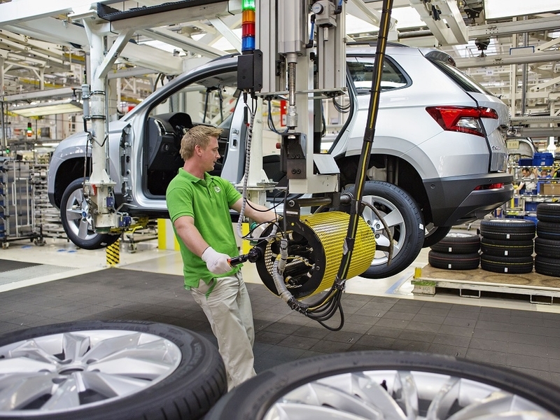 В Чехии стартовало производство нового Skoda Karoq