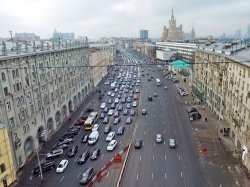 Средняя скорость движения на Садовом кольце в Москве увеличится