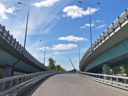 В Москве открыто движение по одной из двух новых эстакад
