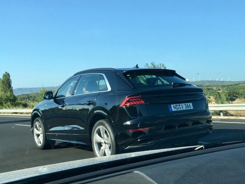 Тесты Audi Q8 практически завершены