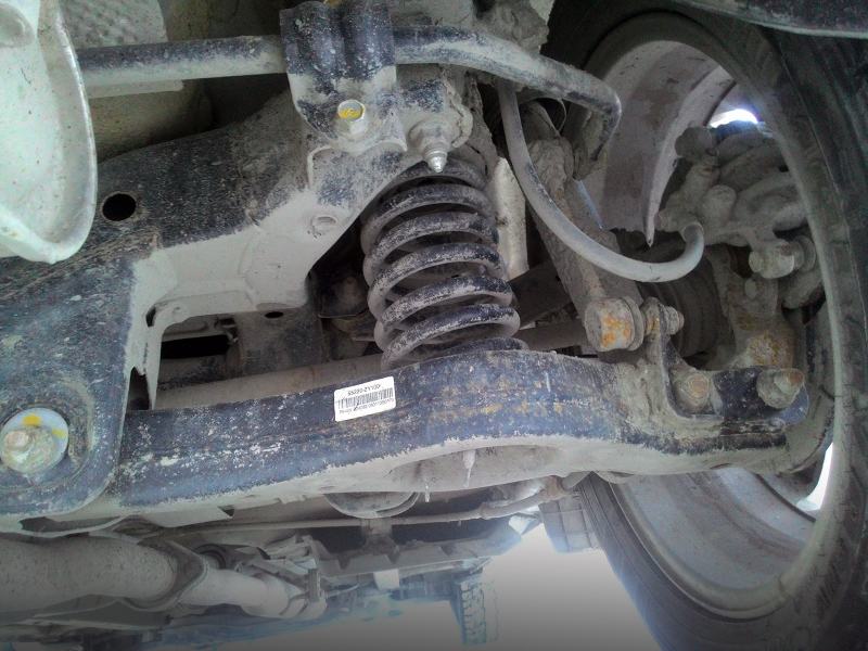 Слабым местом задней подвески прослыли пружины, которые при выработке ресурса лучше менять на усиленные