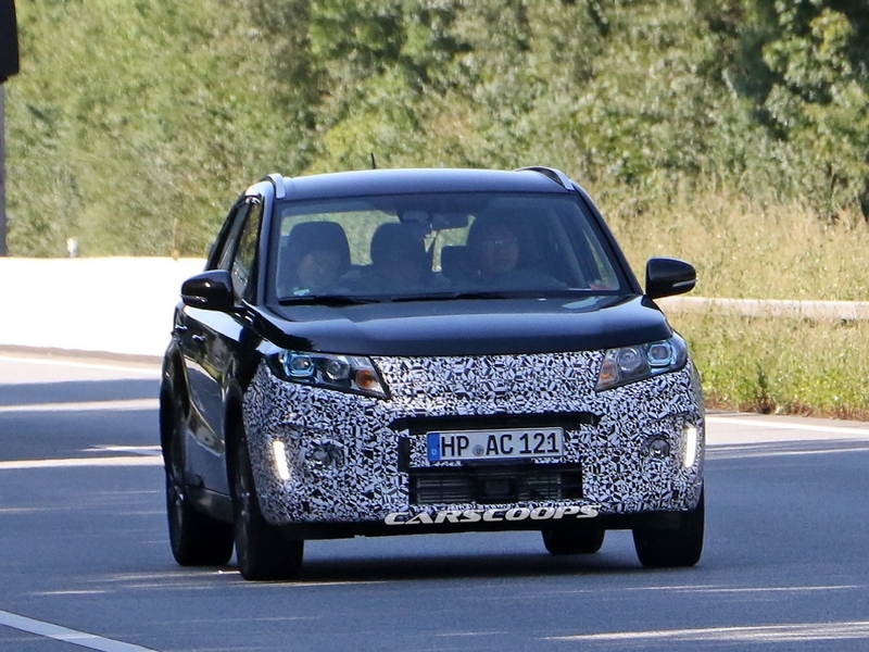 Обновленный Suzuki Vitara проходит испытания
