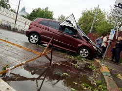 Москвичей просят не парковать автомобили под деревьями из-за сильного ветра