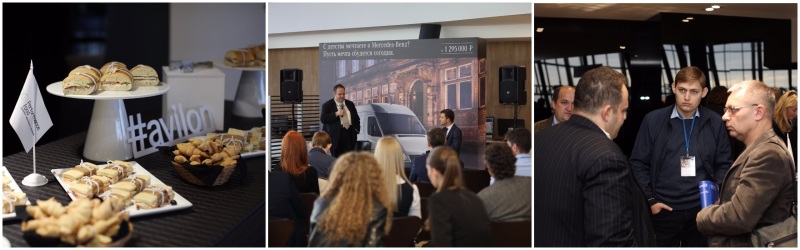 Бизнес-завтрак с Антоном Табахом в дилерском центре АВИЛОН «Мерседес-Бенц».