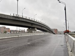 На участке Северо-Восточной хорды в Москве появился новый мост