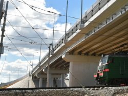 На Курском направлении железной дороги в Москве построят новый автомобильный путепровод