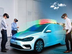 VW начинает использовать технологии виртуальной реальности для разработки серийных автомобилей