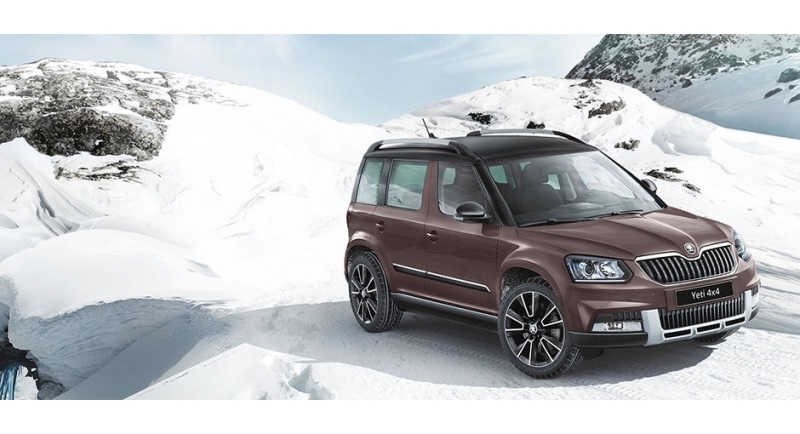 Готовьте сани заранее. Комплект зимних колес в подарок при покупке SKODA YETI