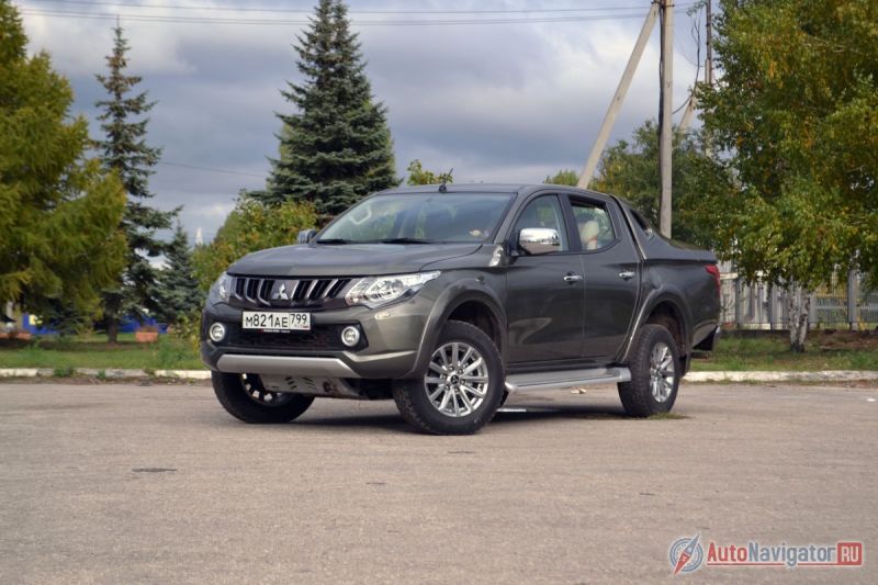 Mitsubishi L200 2017 (2.4 л., 181 л.с.): грузовик на все случаи жизни