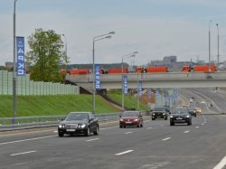 На втором этапе реконструкции Калужского шоссе в Москве построено 70% дорог