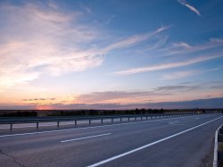 На одном из участков трассы М-4 «Дон» ограничена скорость движения