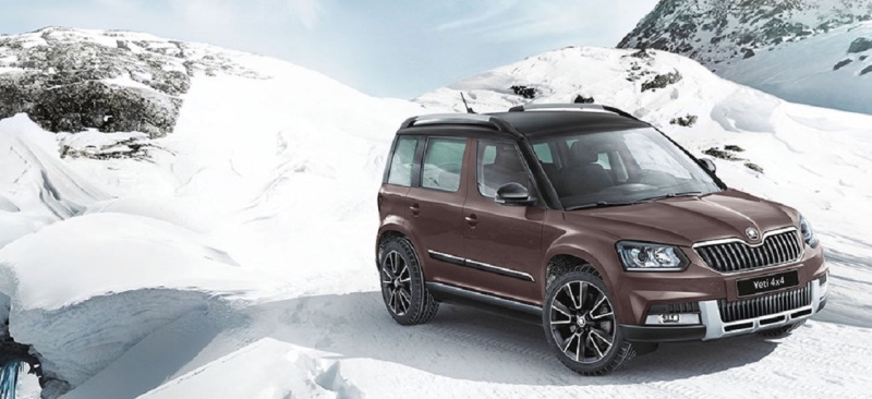 SKODA Yeti – готов к любым условиям!