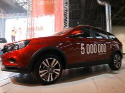 С конвейера завода «Lada Ижевск» сошел 5-миллионный автомобиль