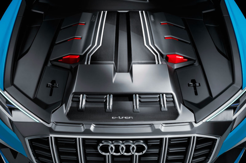 Гибридная силовая установка Audi Q8 Concept