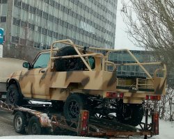 Лада Шаман для военных и охотников замечена в Тольятти
