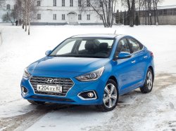 Продажи легковых Hyundai растут после обновления модельного ряда в 2017 г.