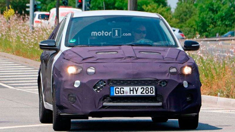 Hyundai i20 на европейских ходовых испытаниях