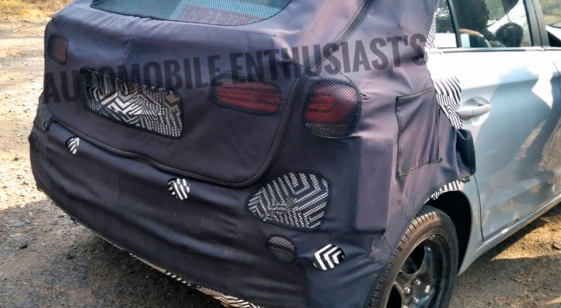 Новая задняя оптика и место для номерного знака